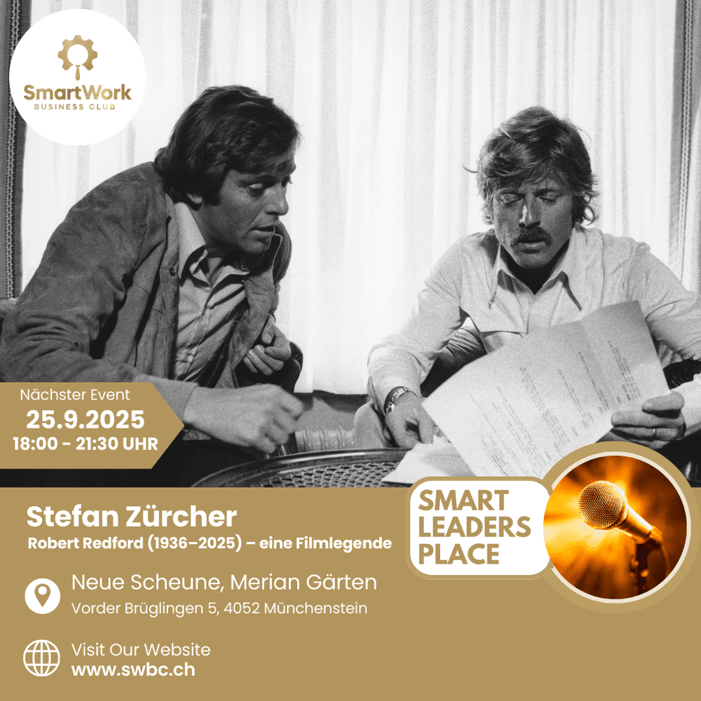 Event poster for Stefan Zürcher Special with Fearless Management