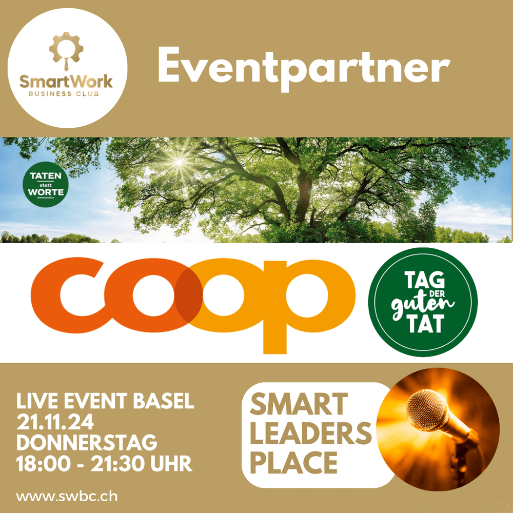 Event poster for Coop Good Deed Day with Event partner Coop