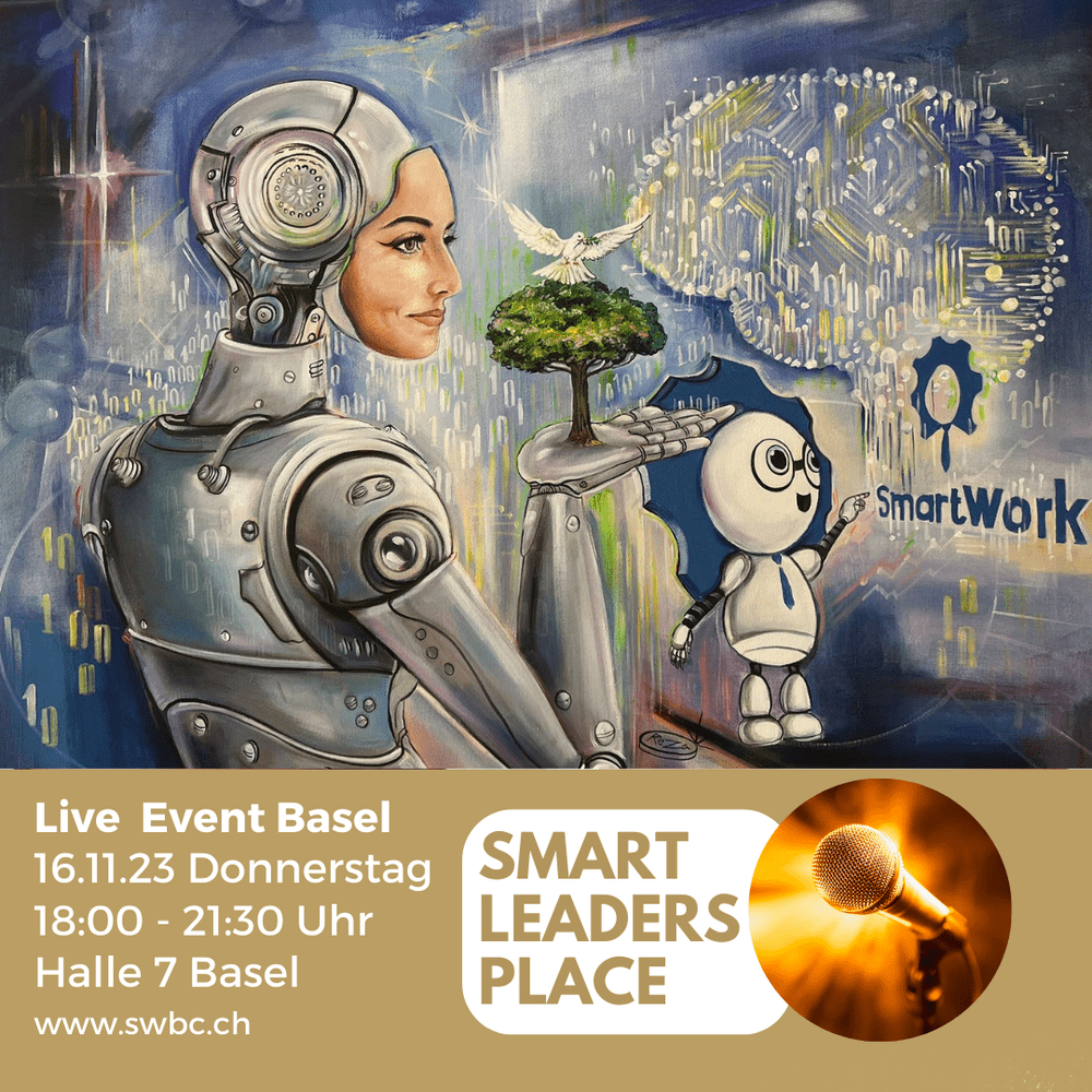 Event poster for Artificial intelligence & nature with Smart Work Business Club